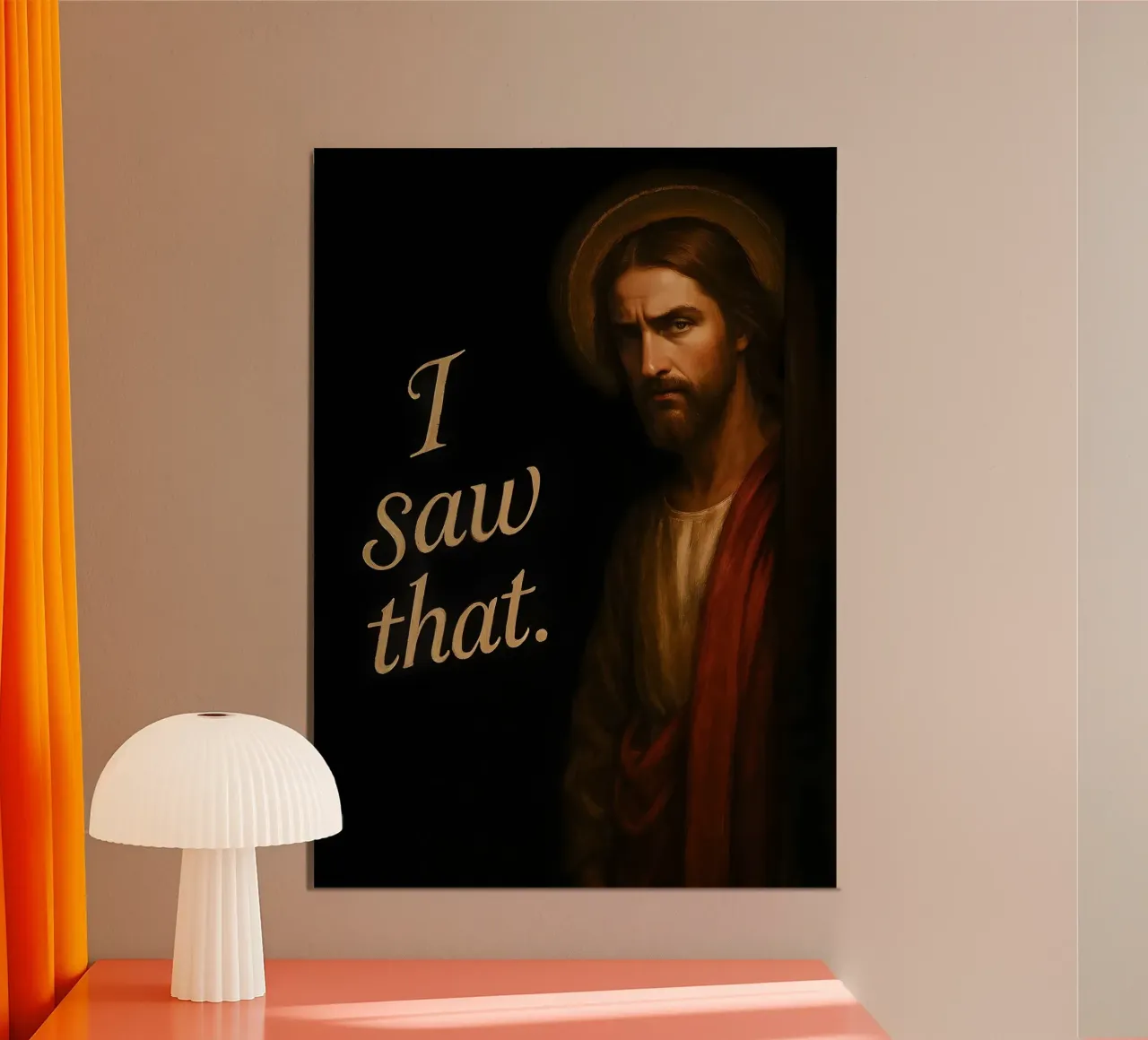 Jesus Saw That hahnemühle by Lootprint
