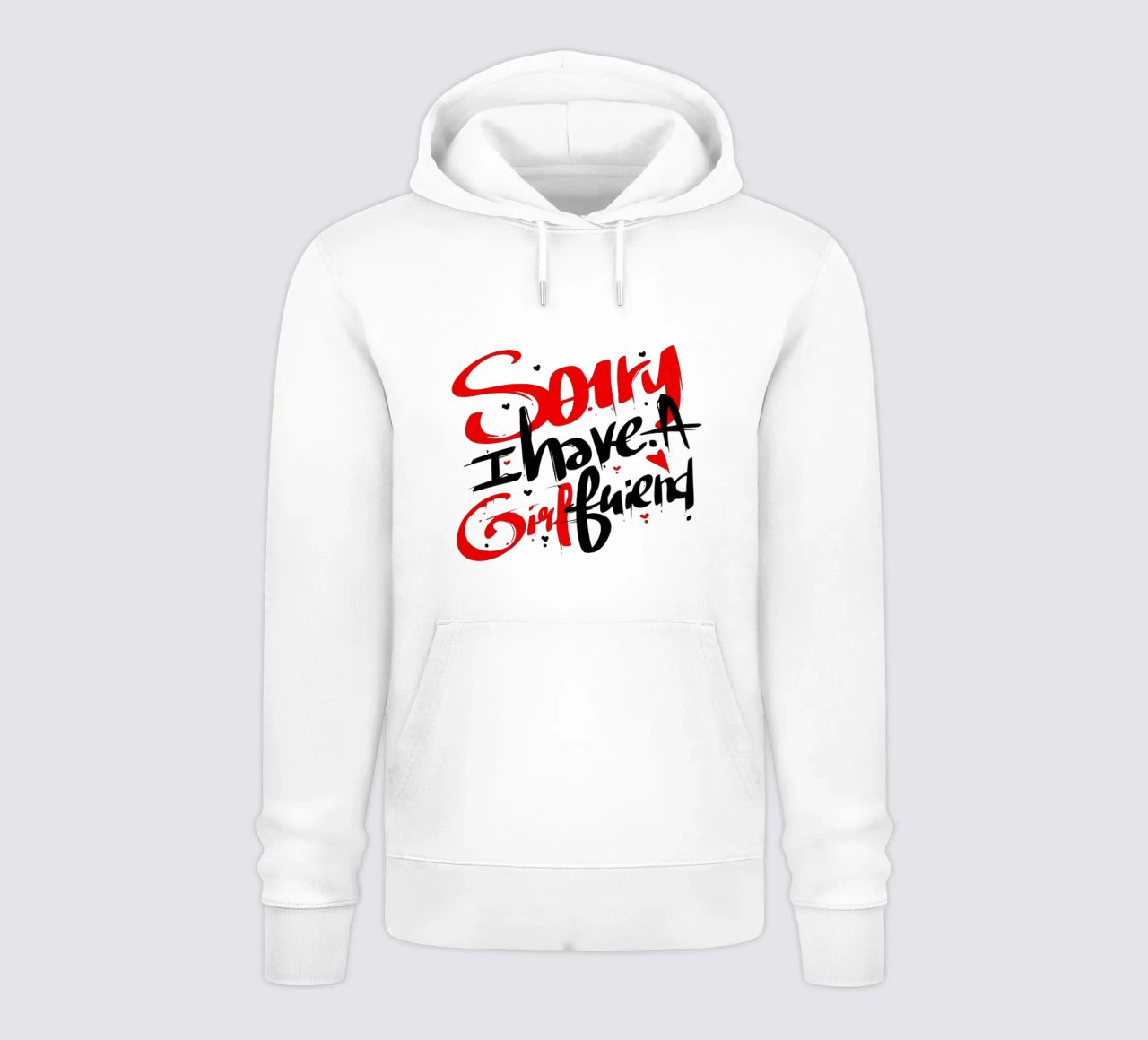 Maglietta Summer vibes -Sorry, I Have a girlfriend felpa con cappuccio da Gift For You