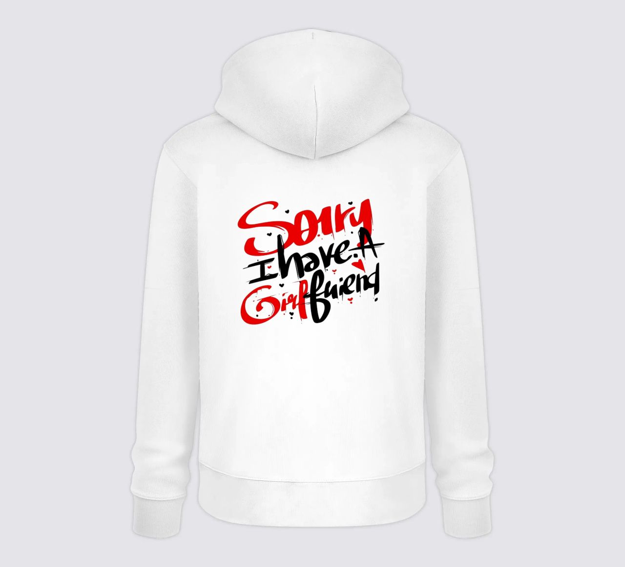 Maglietta Summer vibes -Sorry, I Have a girlfriend felpa con cappuccio da Gift For You