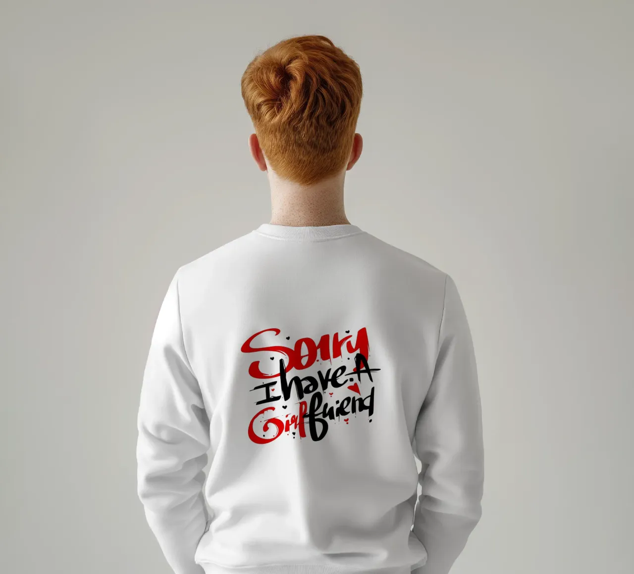 T-shirt met zomervibes -Sorry, ik heb een vriendin sweatshirt van Gift For You