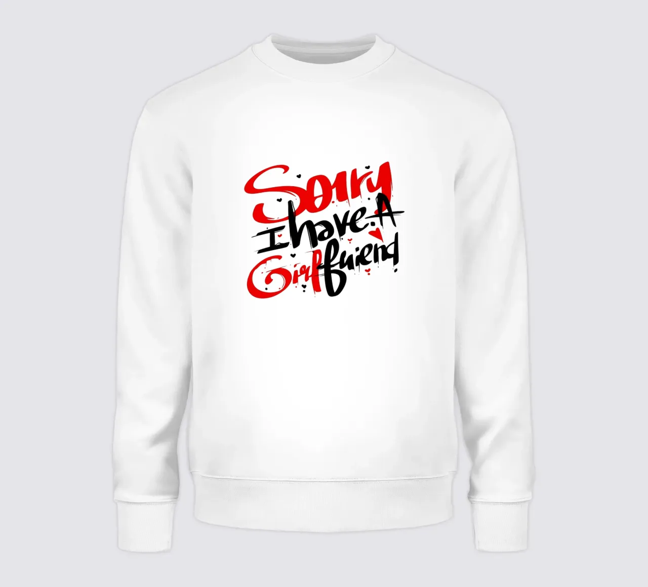 T-shirt met zomervibes -Sorry, ik heb een vriendin sweatshirt van Gift For You