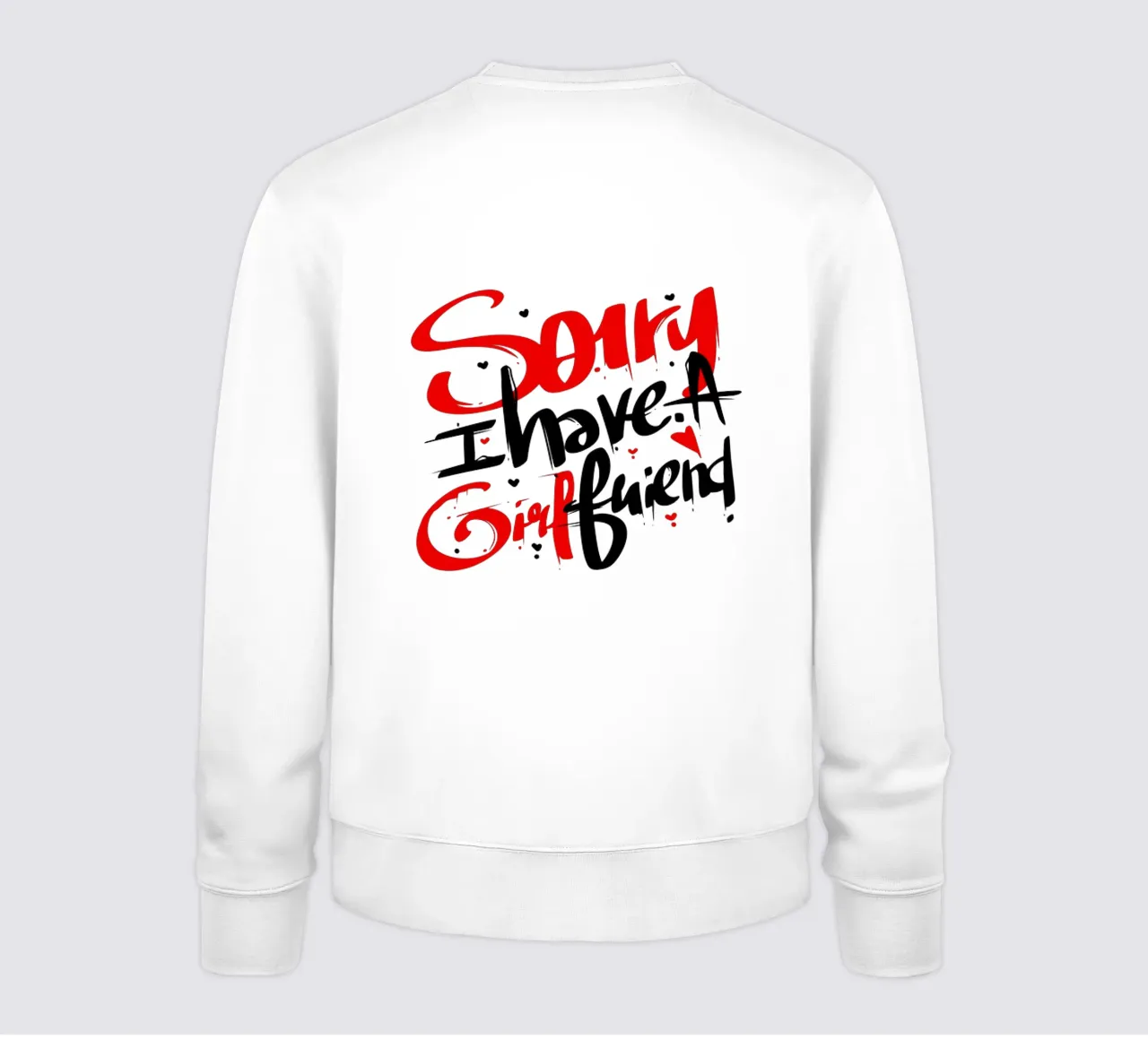 T-shirt met zomervibes -Sorry, ik heb een vriendin sweatshirt van Gift For You