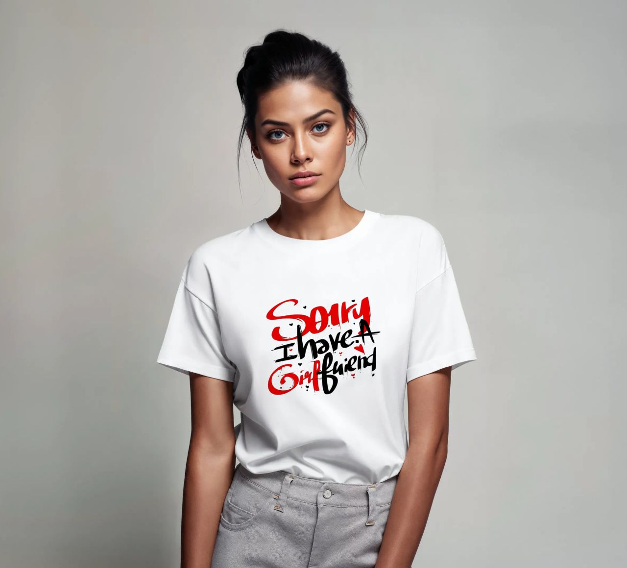 Maglietta Summer vibes -Sorry, I Have a girlfriend t-shirt da Gift For You