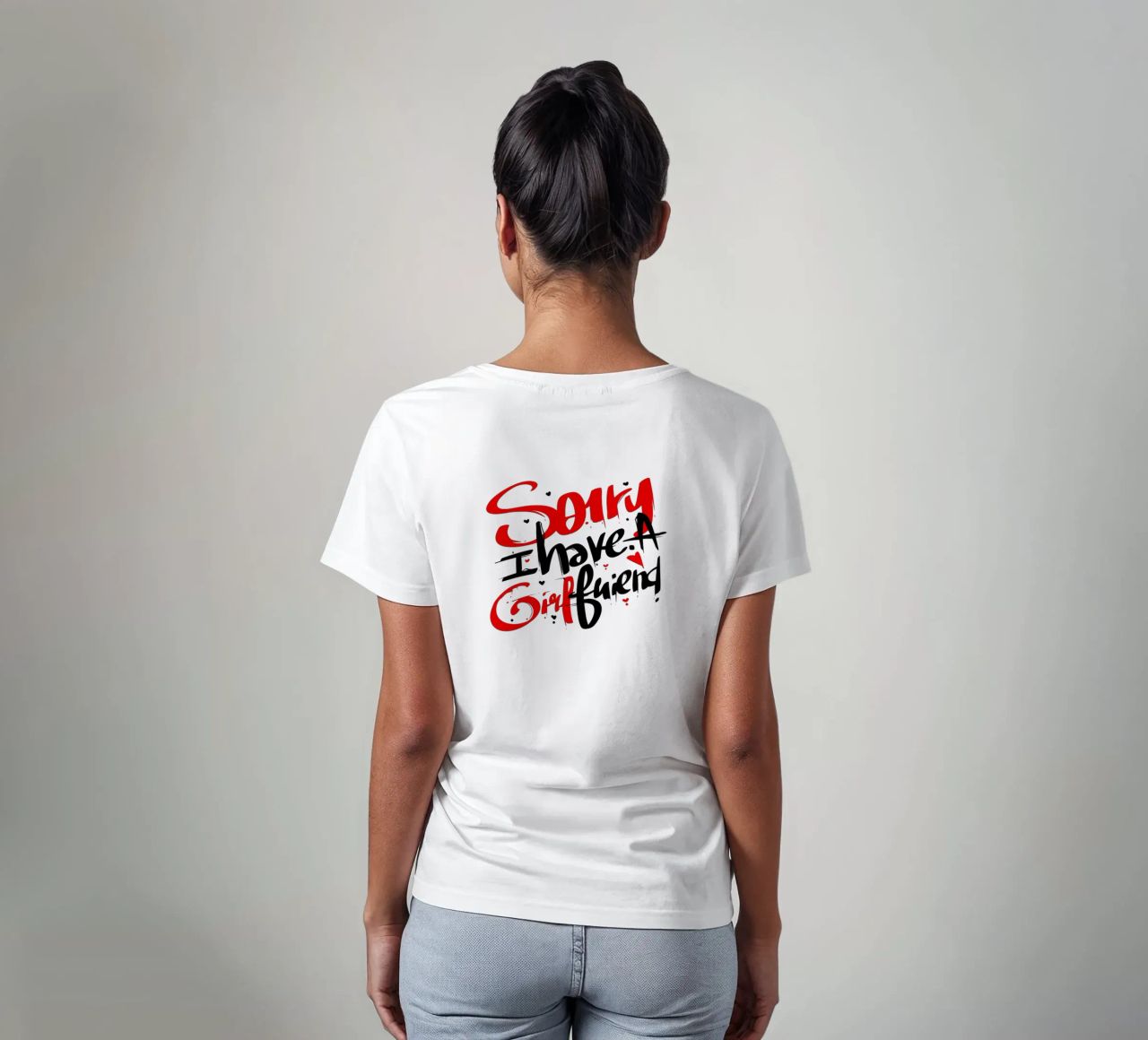 Maglietta Summer vibes -Sorry, I Have a girlfriend t-shirt da Gift For You