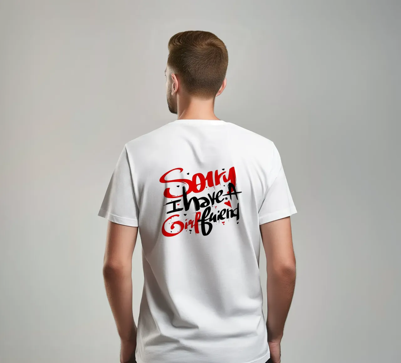Camiseta Summer vibes -Sorry, I Have a girlfriend camiseta de Gift For You