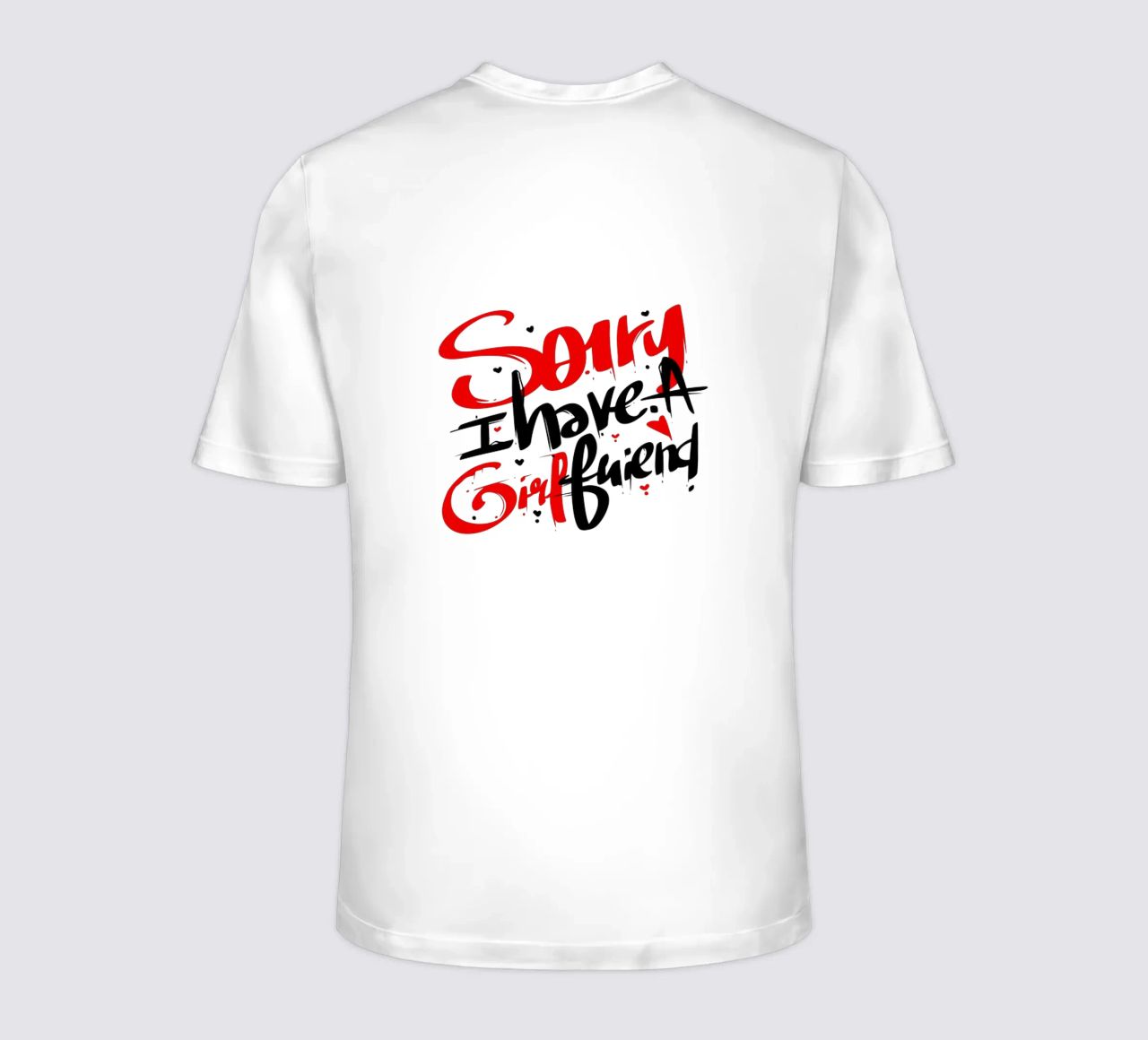 Maglietta Summer vibes -Sorry, I Have a girlfriend t-shirt da Gift For You