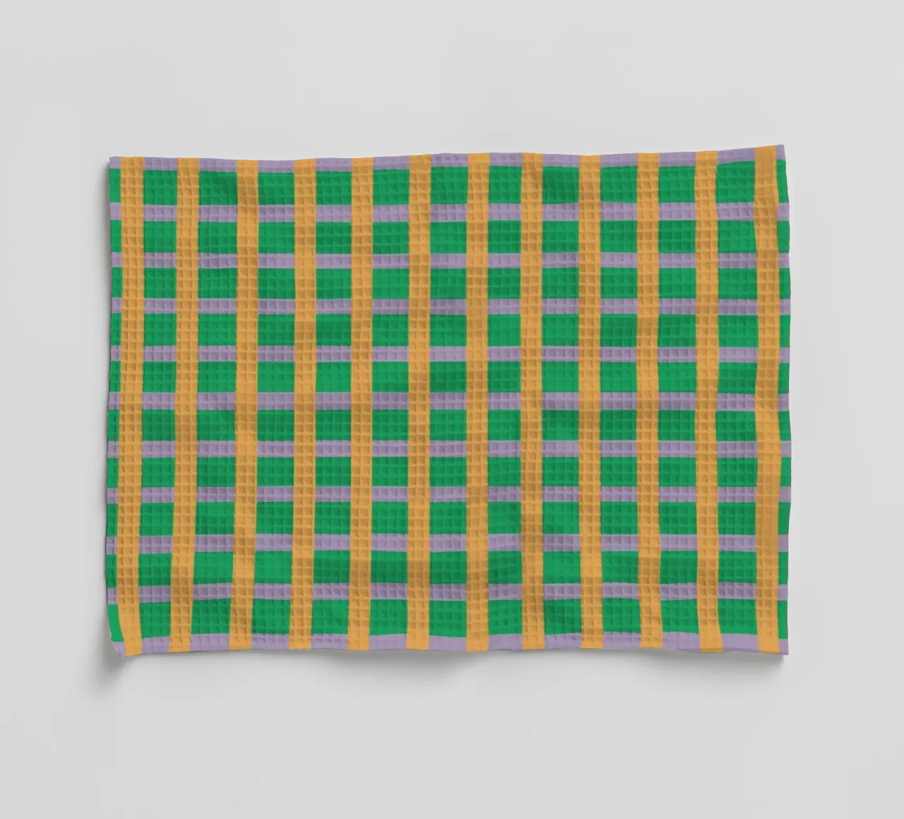 Motif sans couture vichy vert torchon de Little Dean