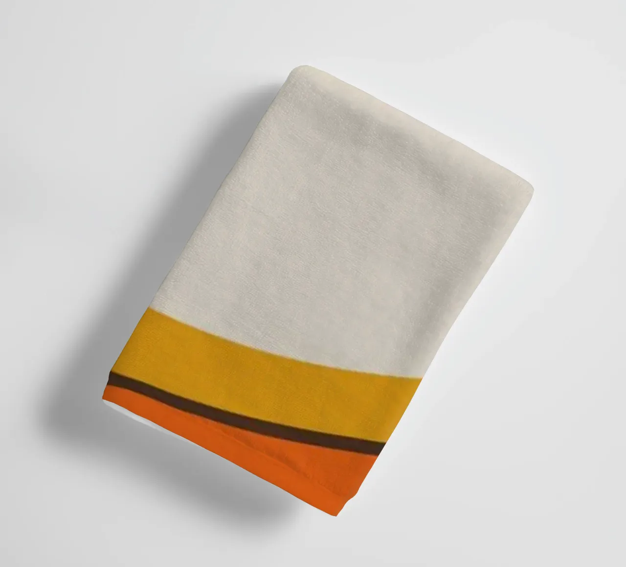 Boho geometrical symbol towel by Little Dean