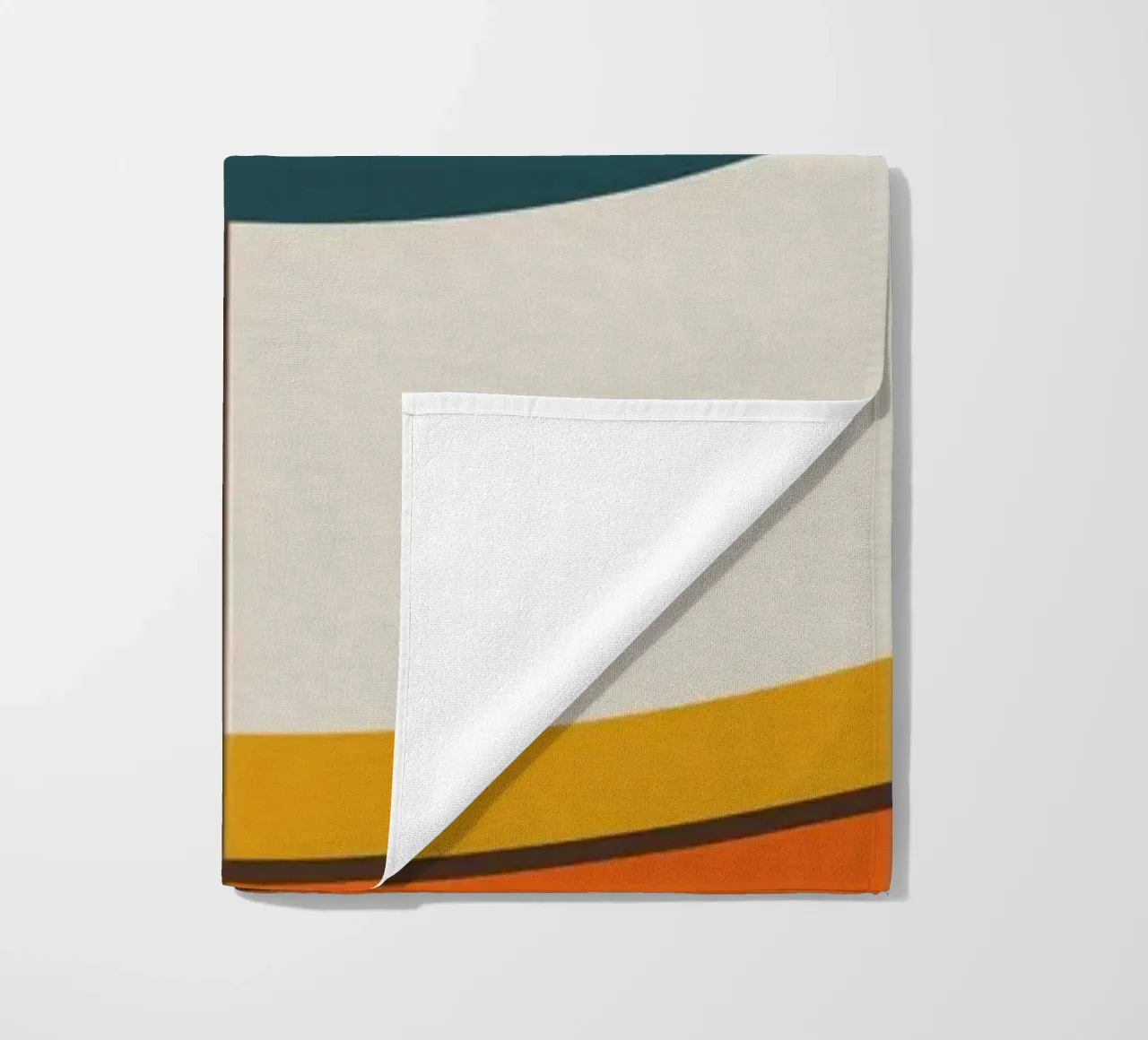 Simbolo geometrico boho telo mare da Little Dean