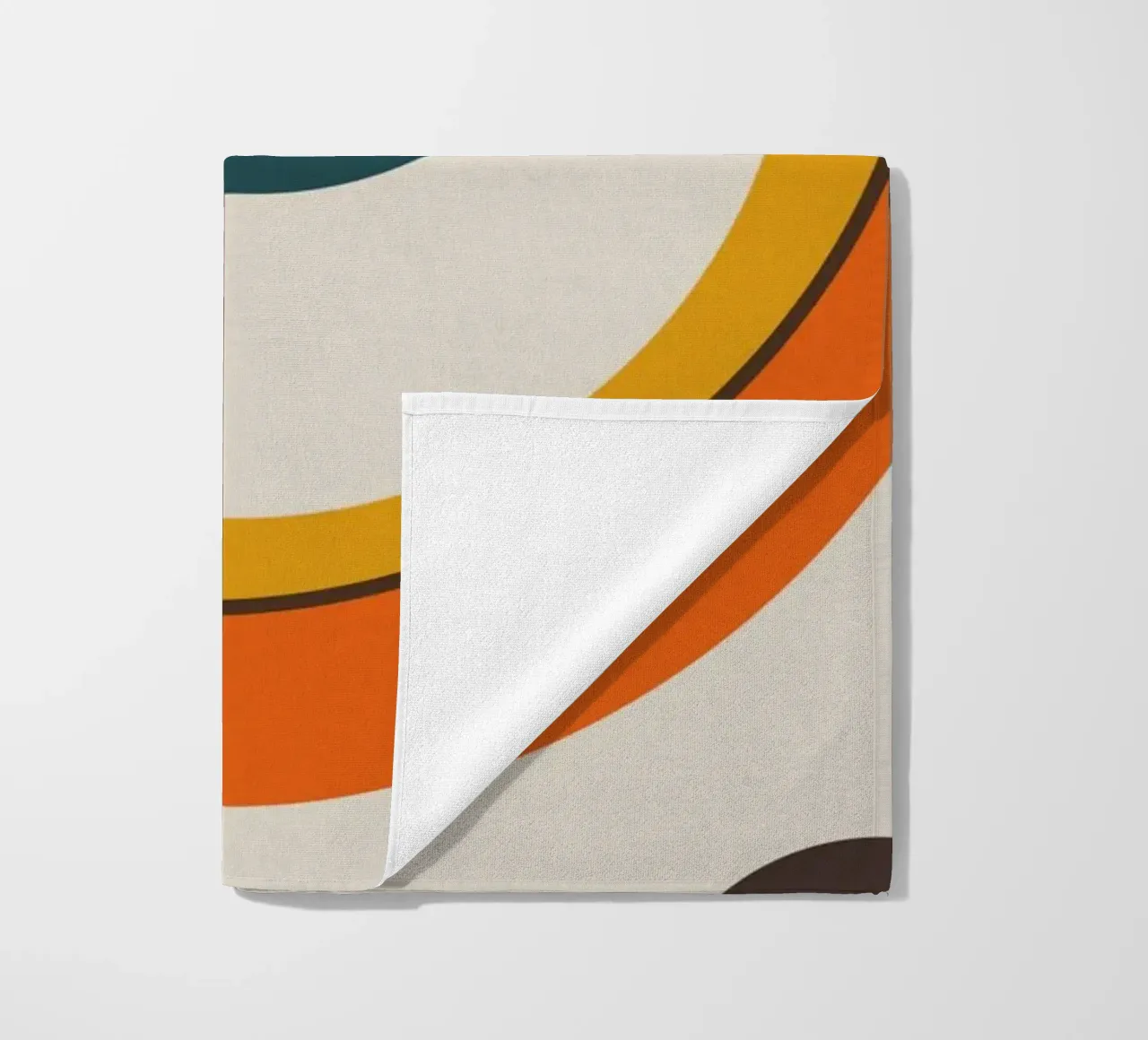 Simbolo geometrico boho telo mare da Little Dean