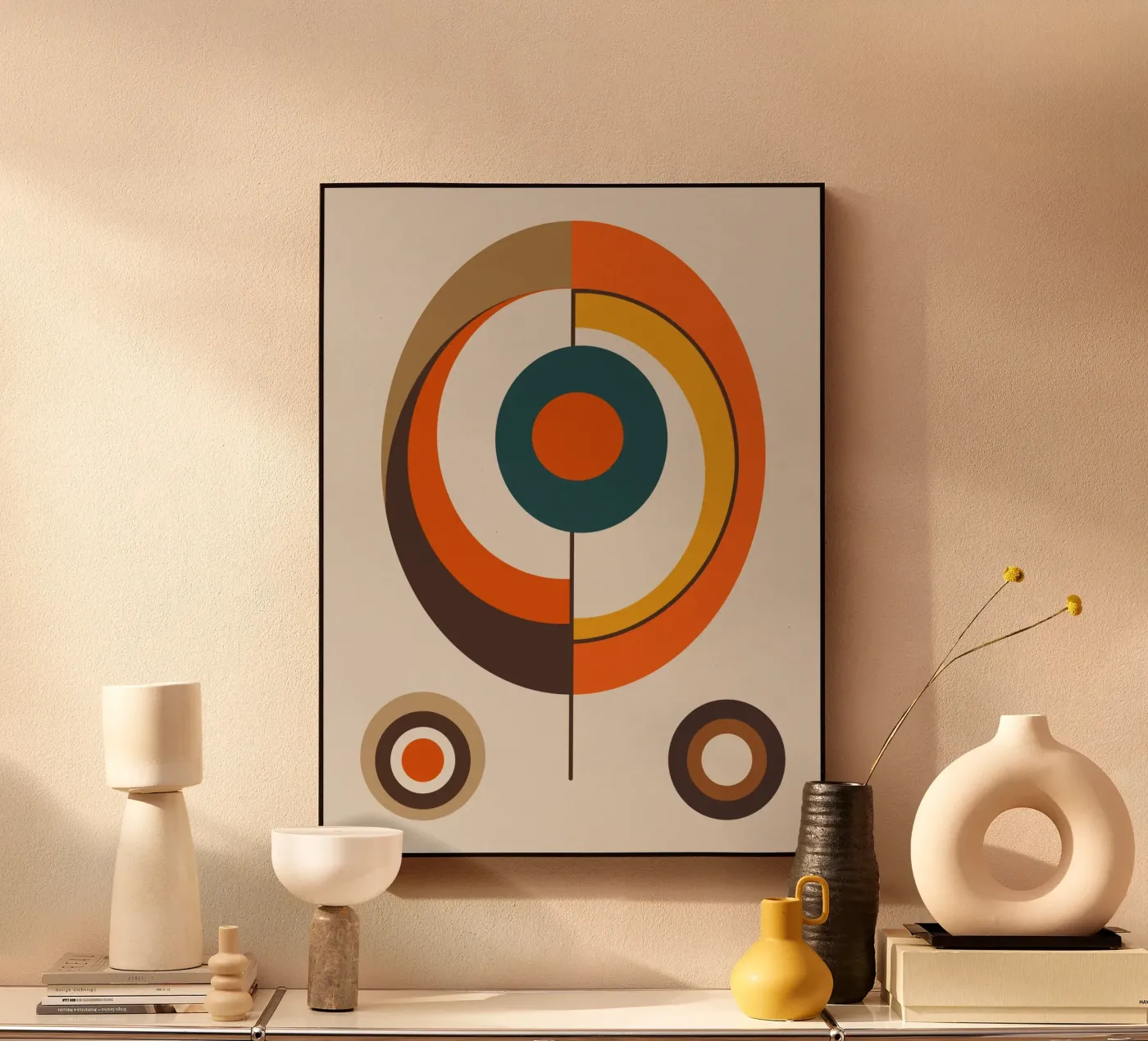 Simbolo geometrico boho plexiglass da Little Dean