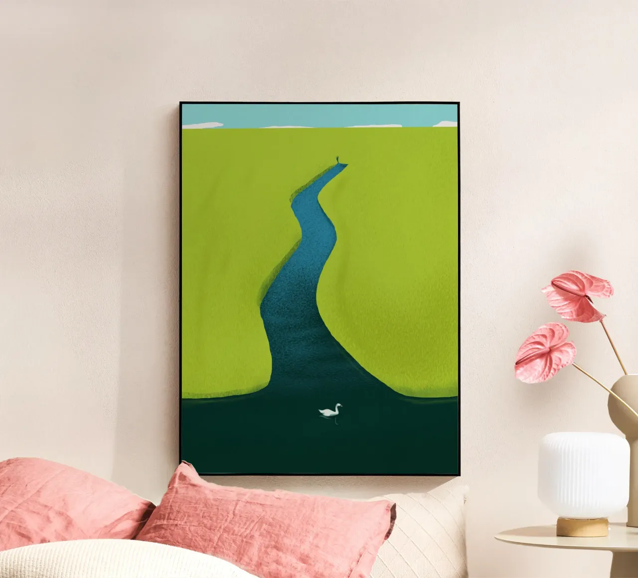 Campo verde plexiglass da Little Dean