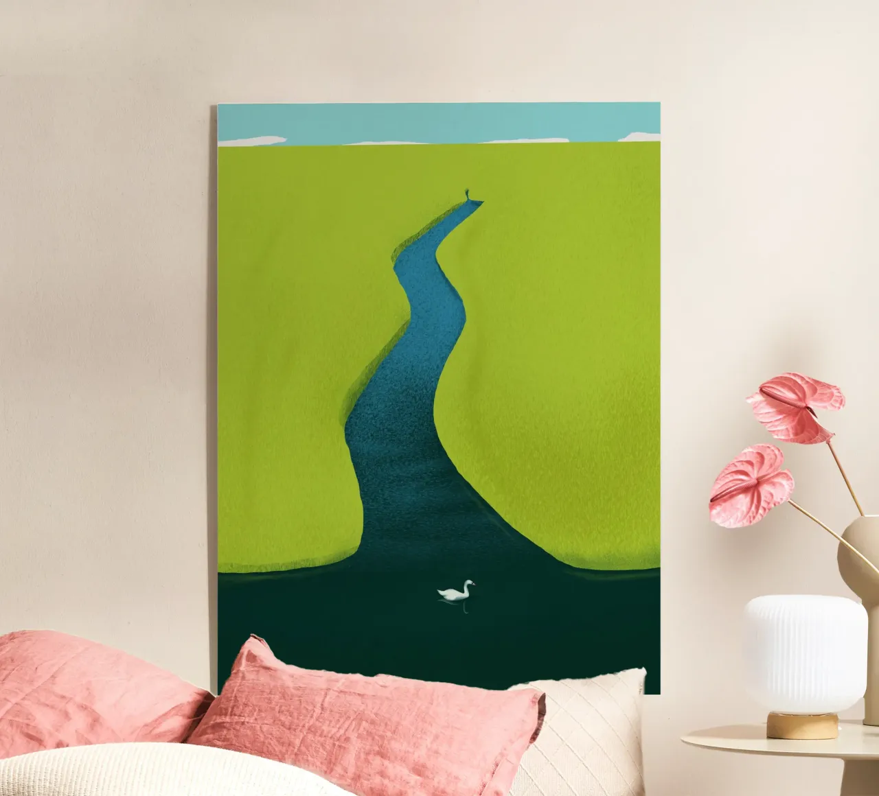 Campo verde plexiglass da Little Dean