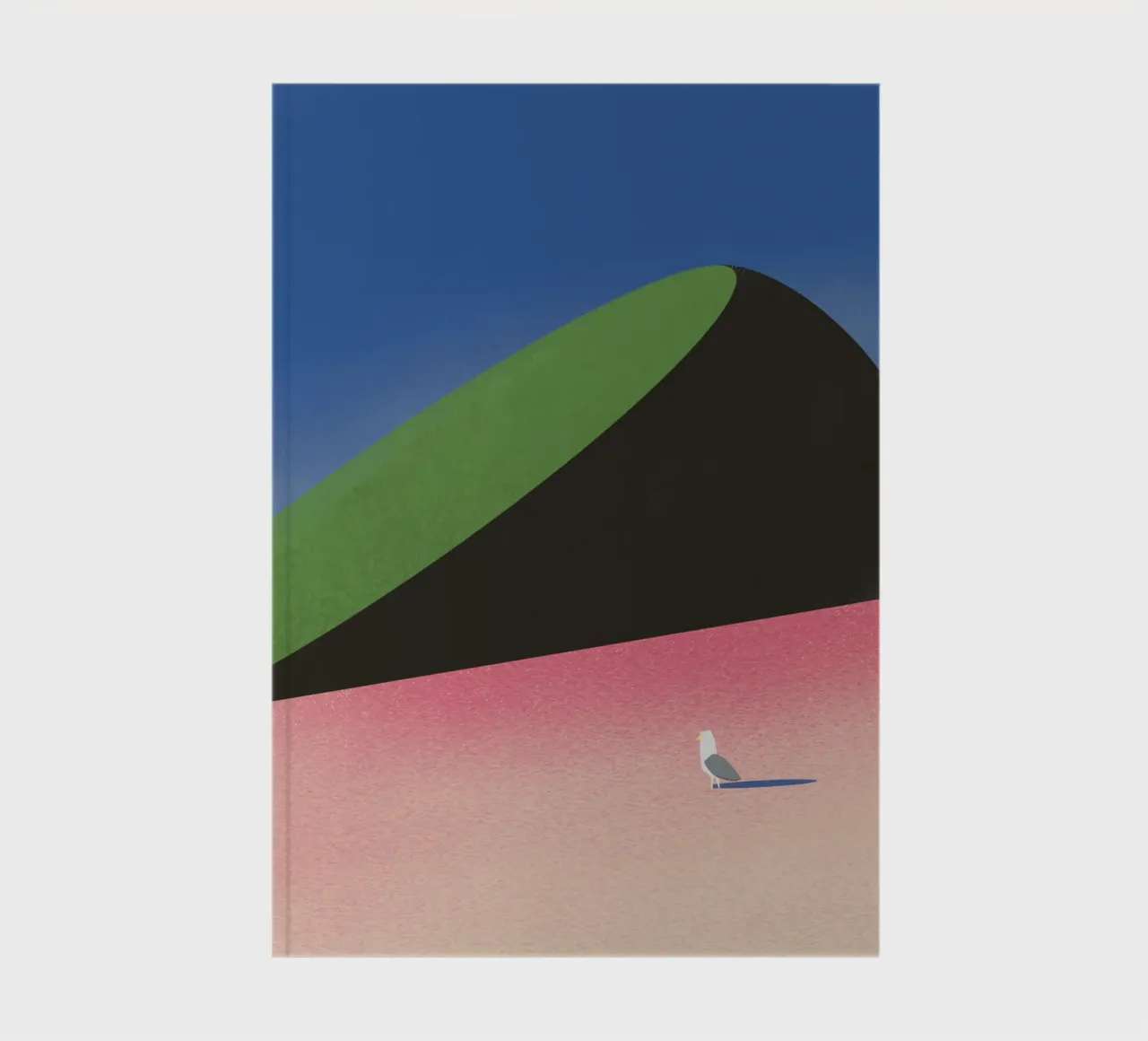 Seagull in foreign land notebook by Little Dean