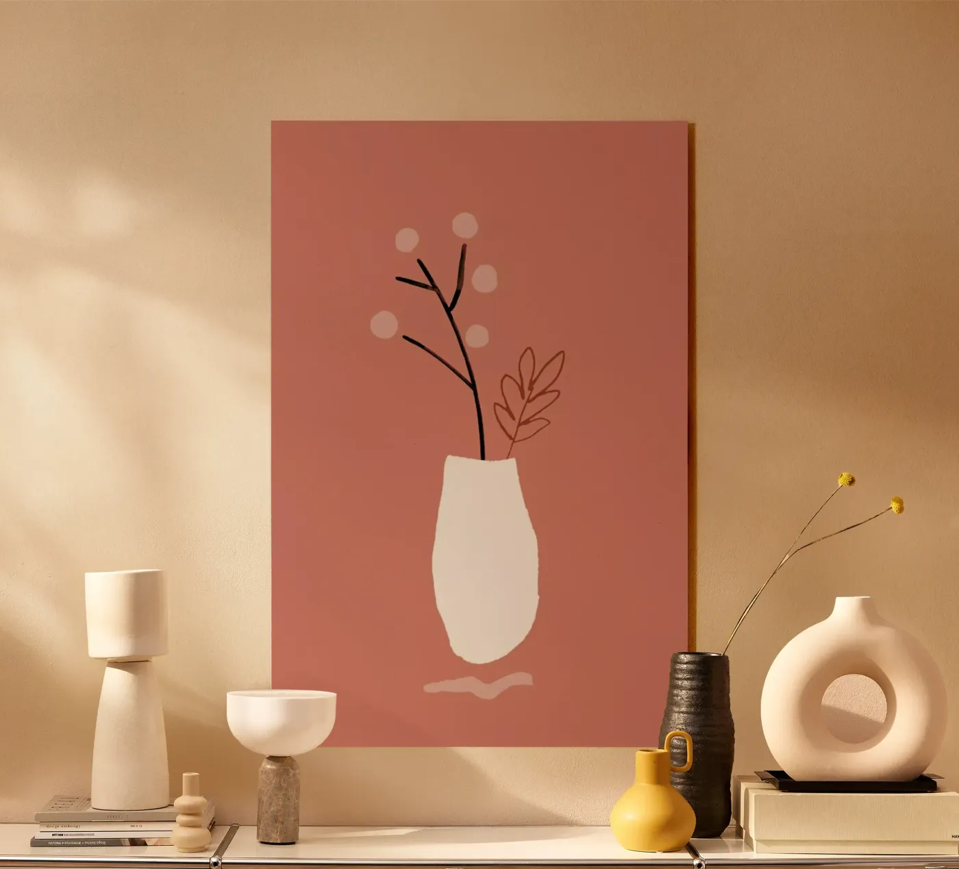 Winter in a Vase plexiglass da Farina Kuklinski