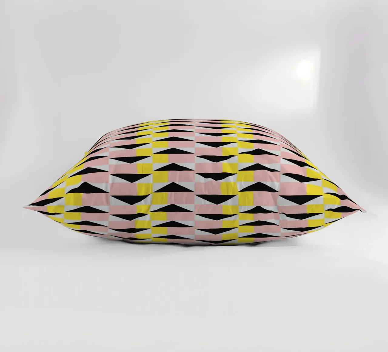 3d Geometrical pattern 03 decorative cushion by Little Dean