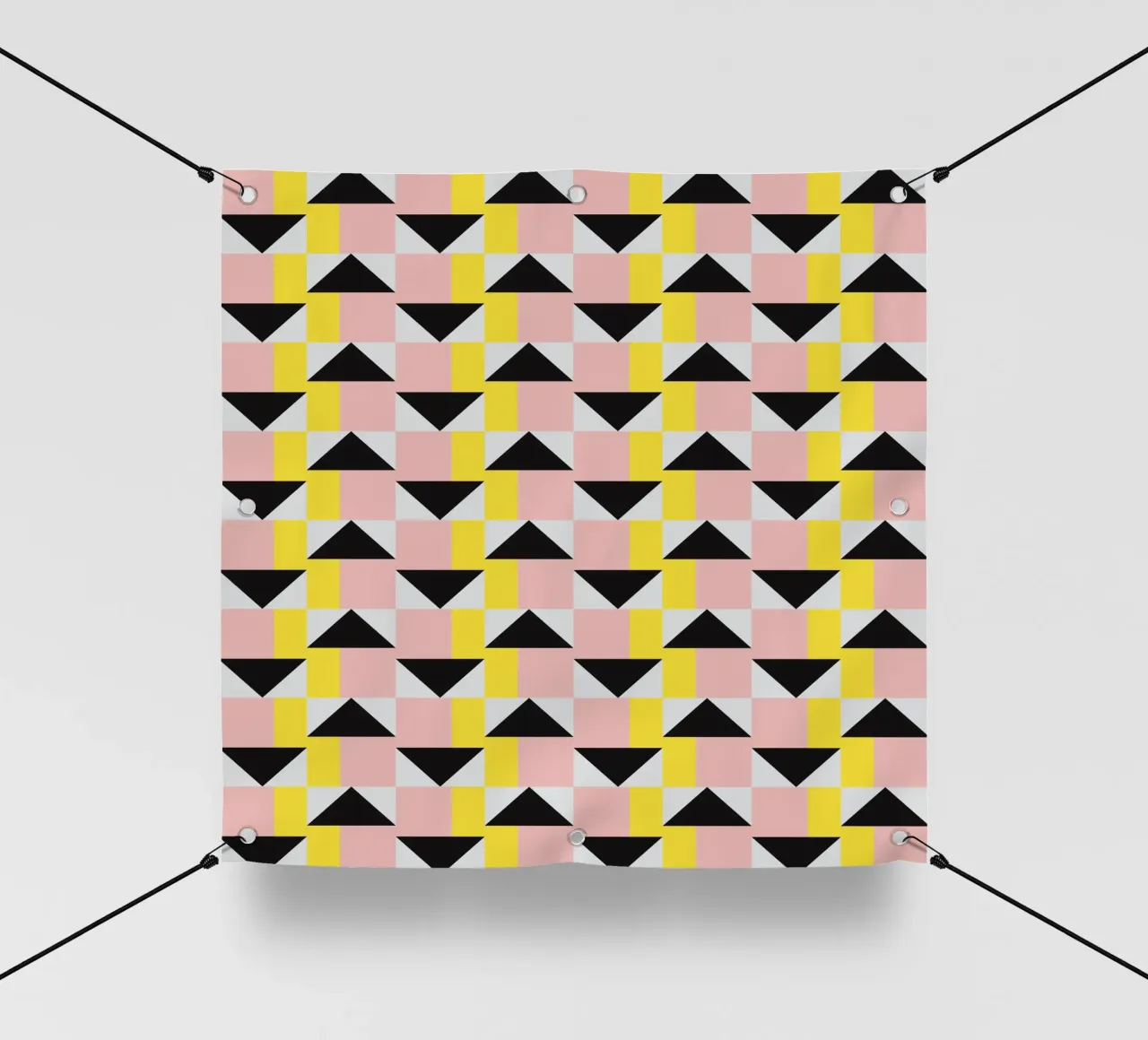 Modello geometrico 3d 03 telo in pvc da Little Dean