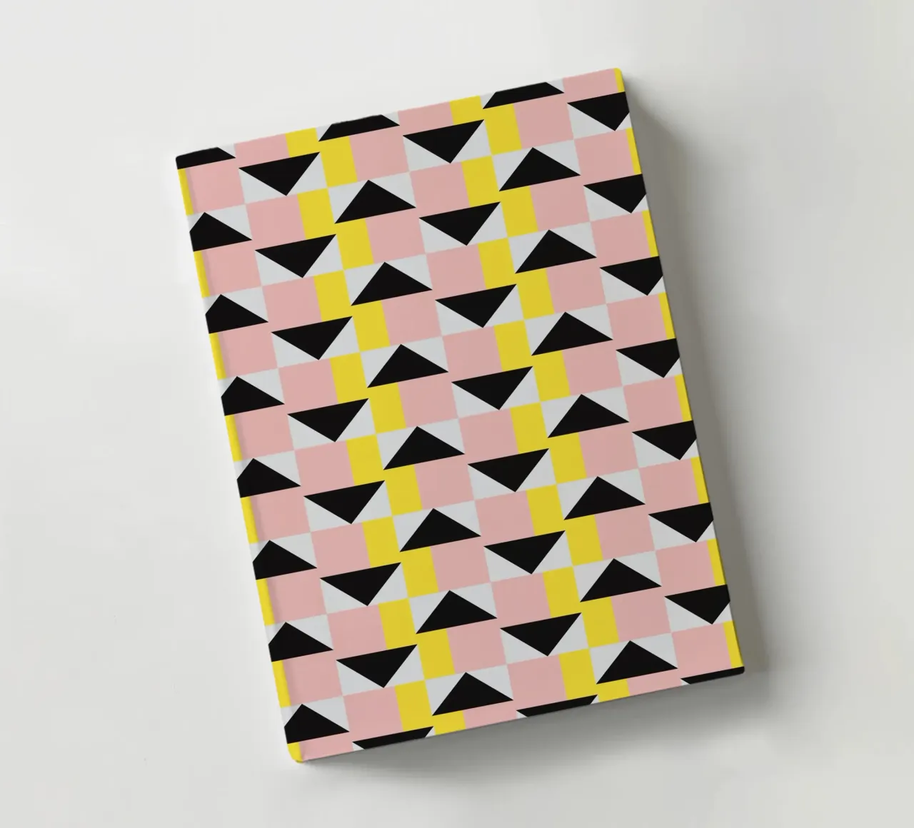 3d Geometrical pattern 03 notebook by Little Dean