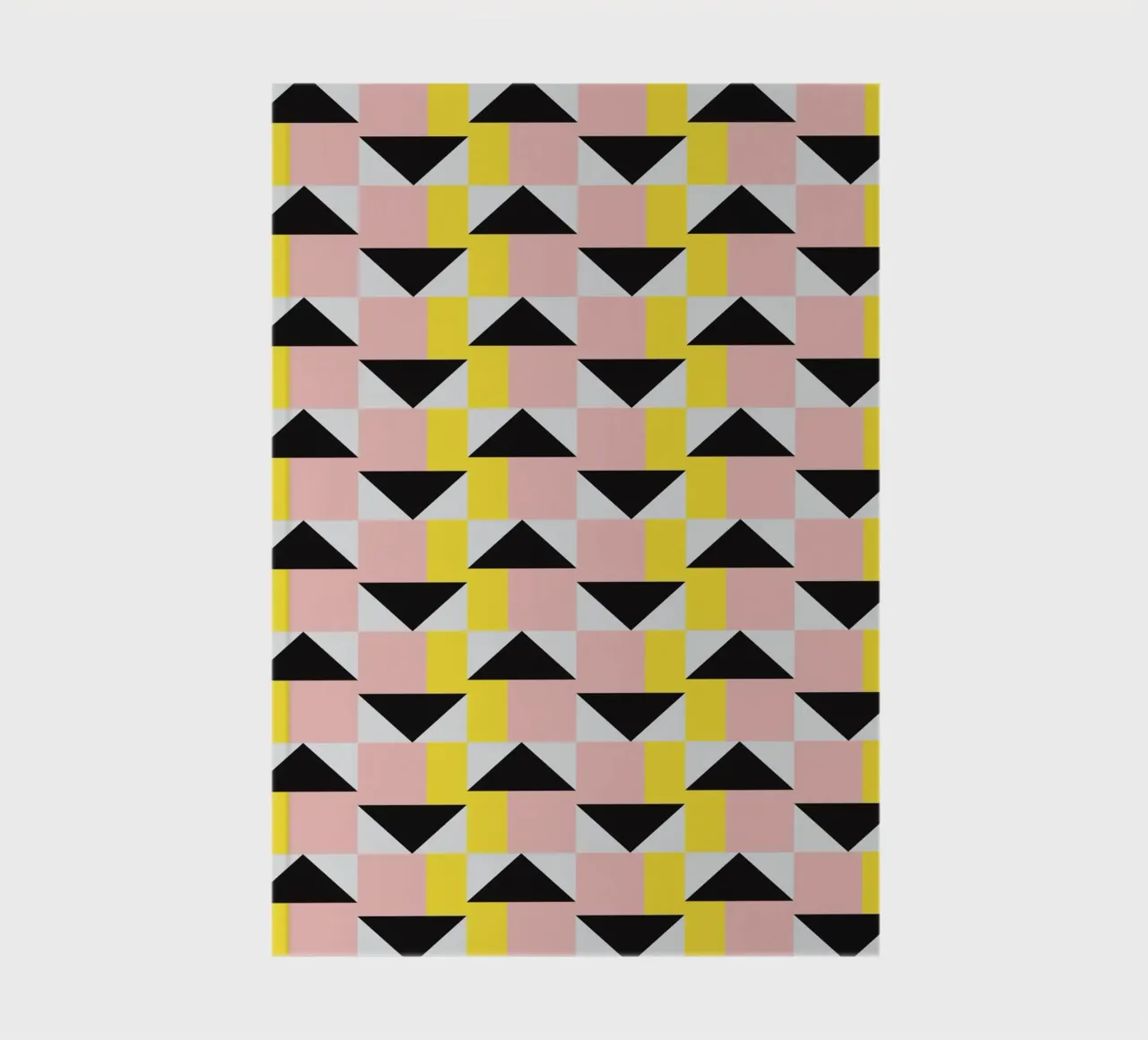 3d Geometrical pattern 03 notebook by Little Dean