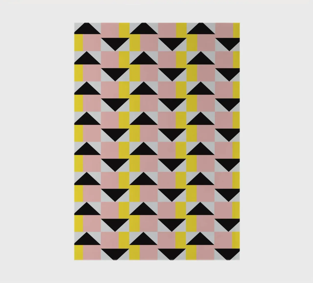 3d Geometrical pattern 03 notebook by Little Dean