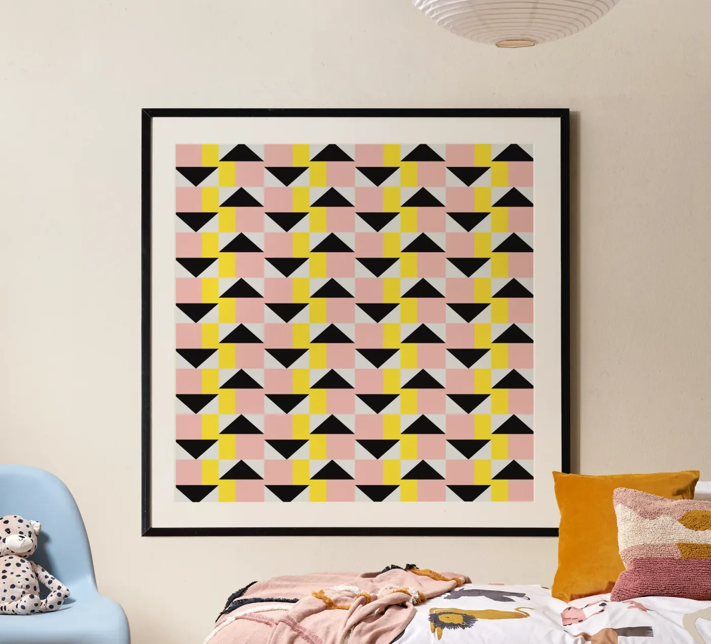3d Geometrical pattern 03 poster da Little Dean