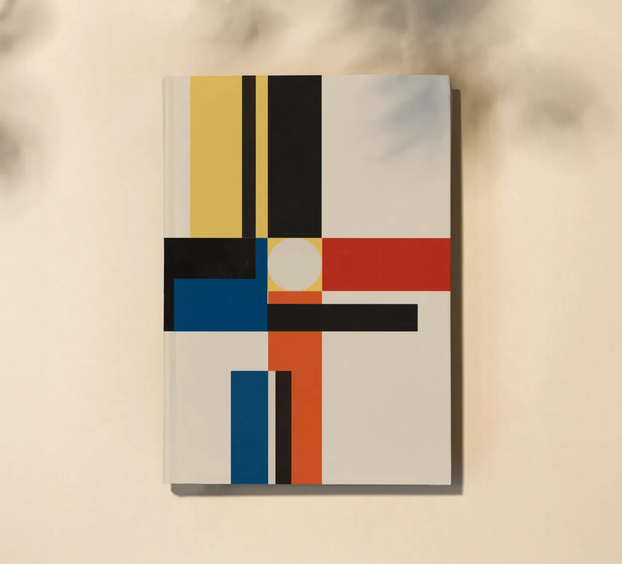 Bauhaus block arrangement notebook by Little Dean