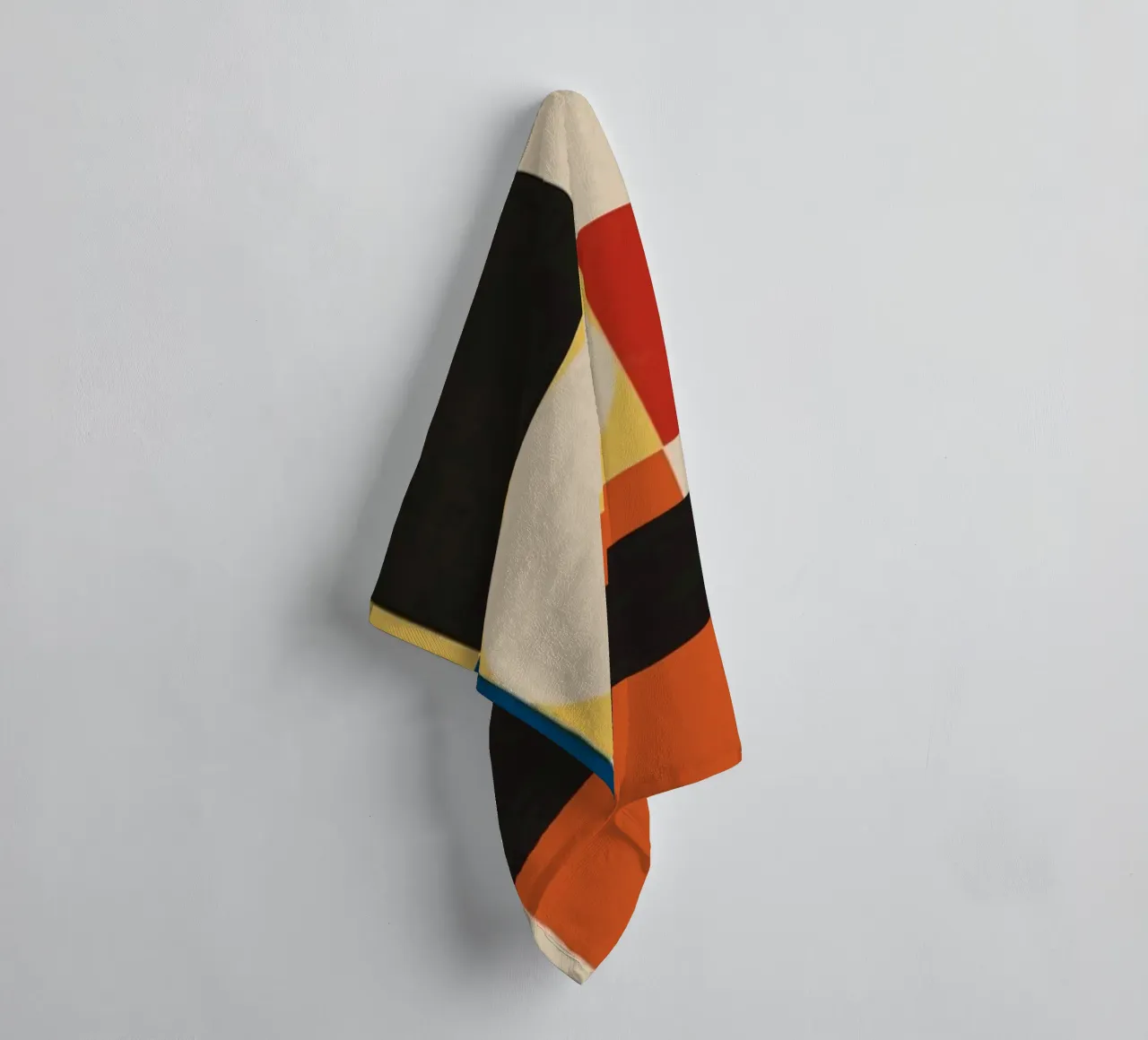 Disposizione dei blocchi Bauhaus asciugamano da bagno da Little Dean