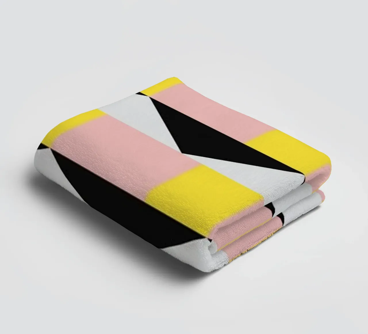 3d Geometrical pattern 04 towel by Little Dean