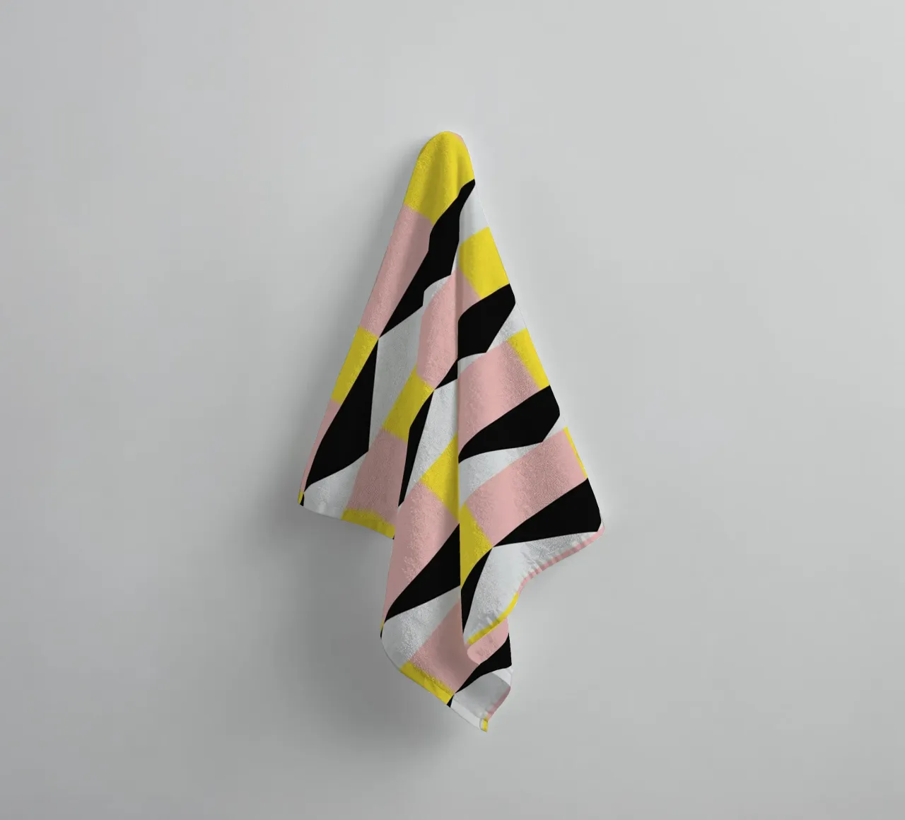 3d Geometrical pattern 04 towel by Little Dean