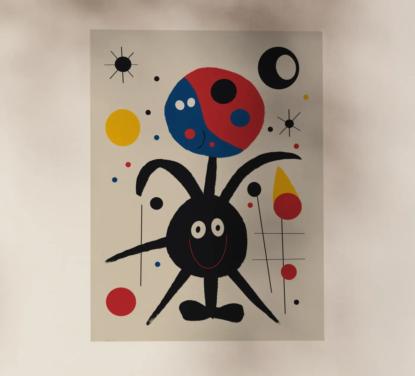 Jumpy molecule pellicola backlit da Little Dean