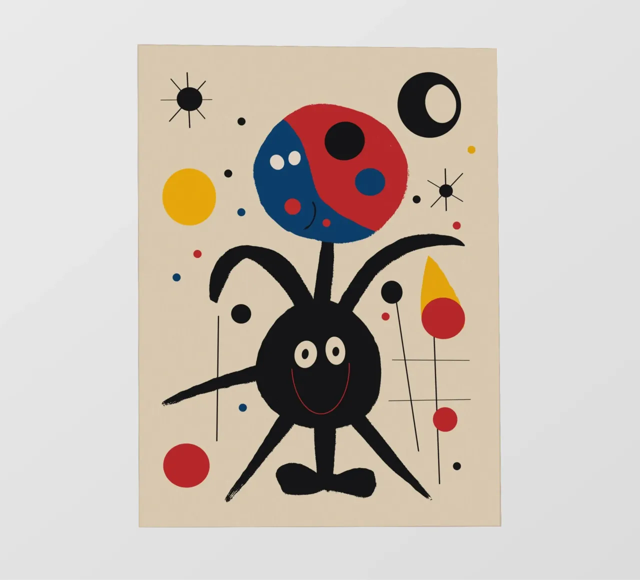 Jumpy molecule pellicola backlit da Little Dean