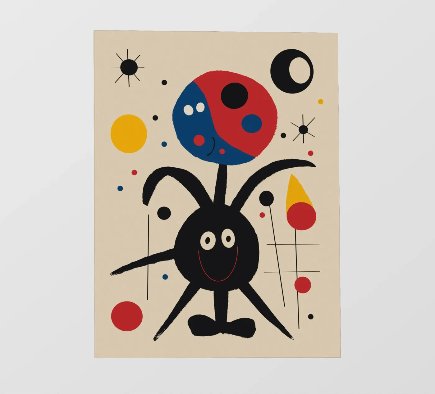 Jumpy molecule pellicola backlit da Little Dean