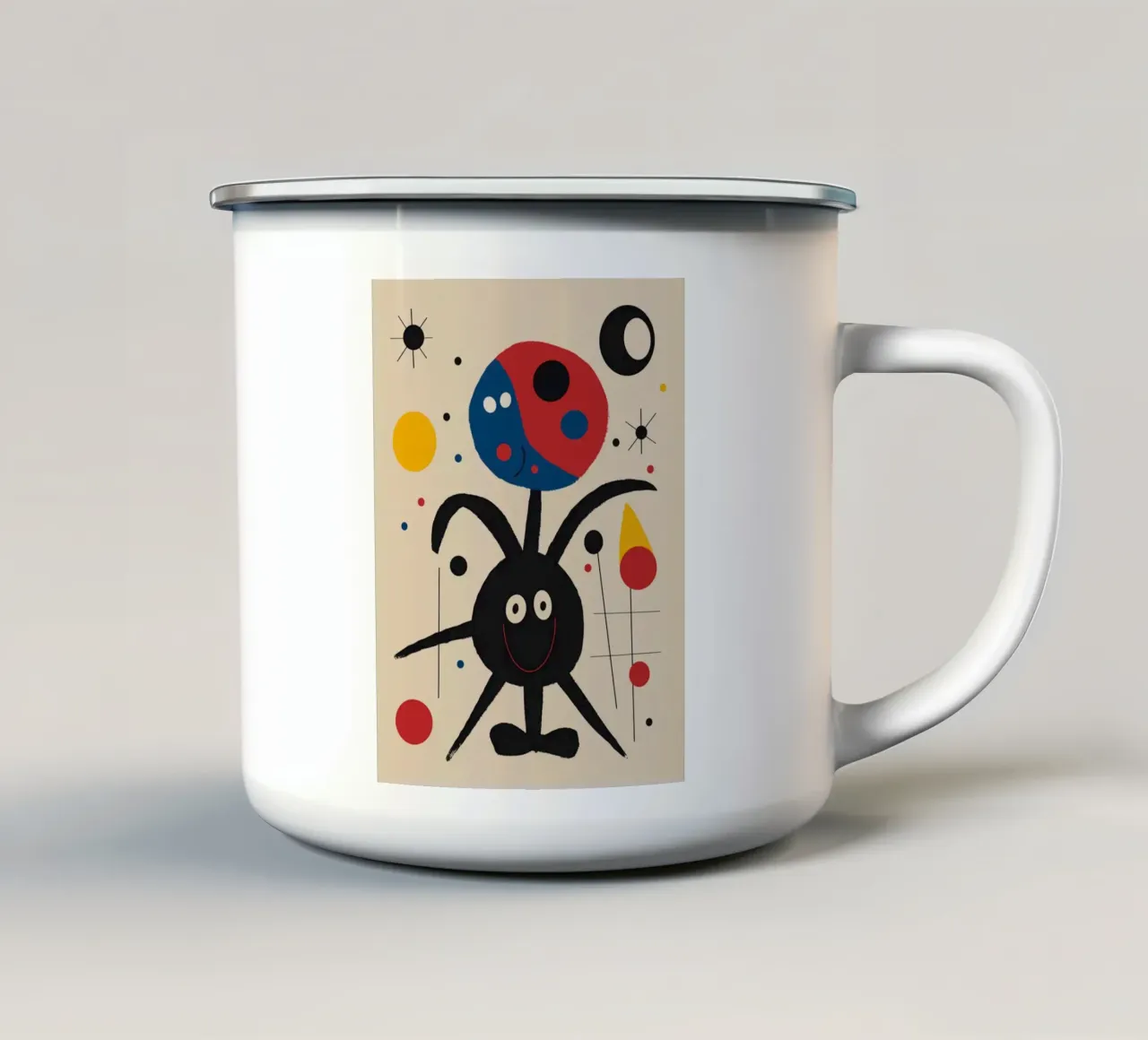 Molecola nervosa tazza in smalto da Little Dean