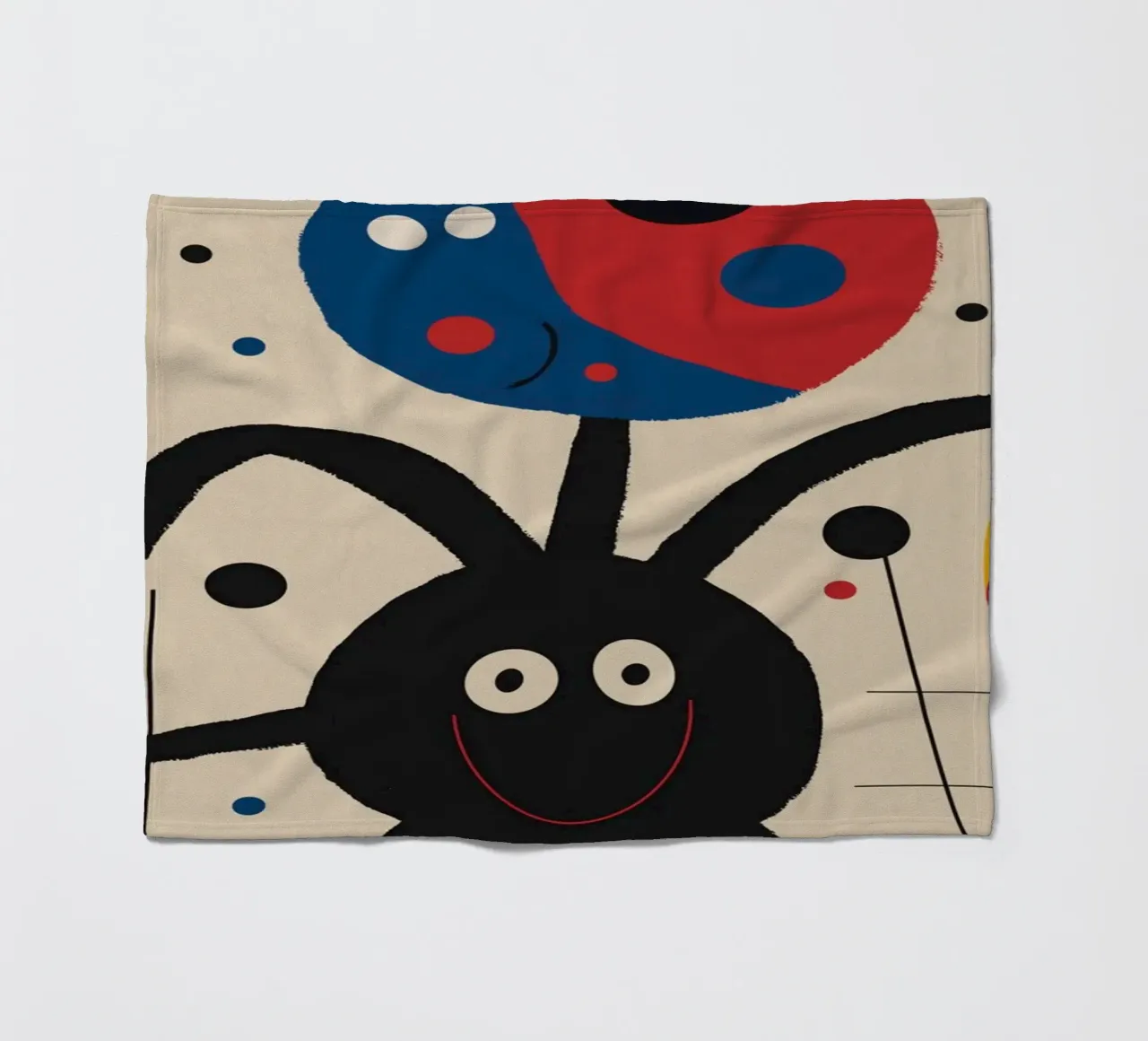 Jumpy molecule Fleecedecke von Little Dean