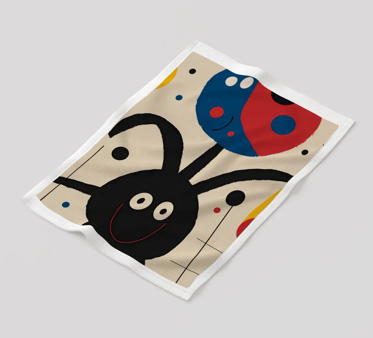 Jumpy molecule Fleecedecke von Little Dean