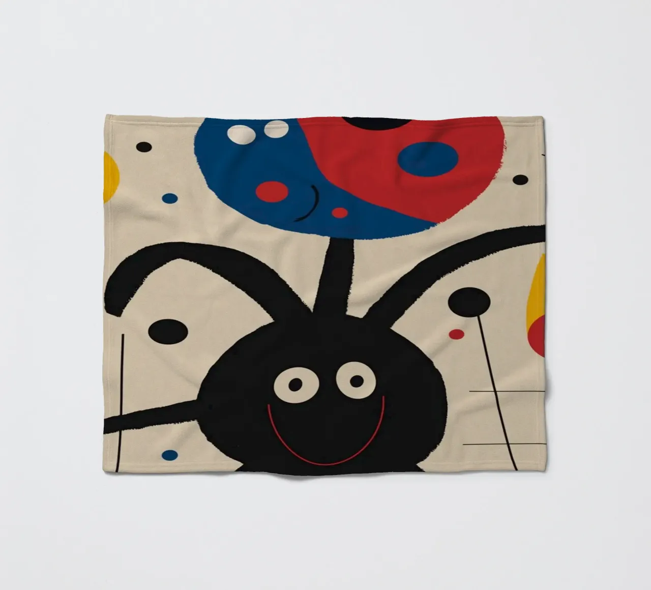 Jumpy molecule Fleecedecke von Little Dean