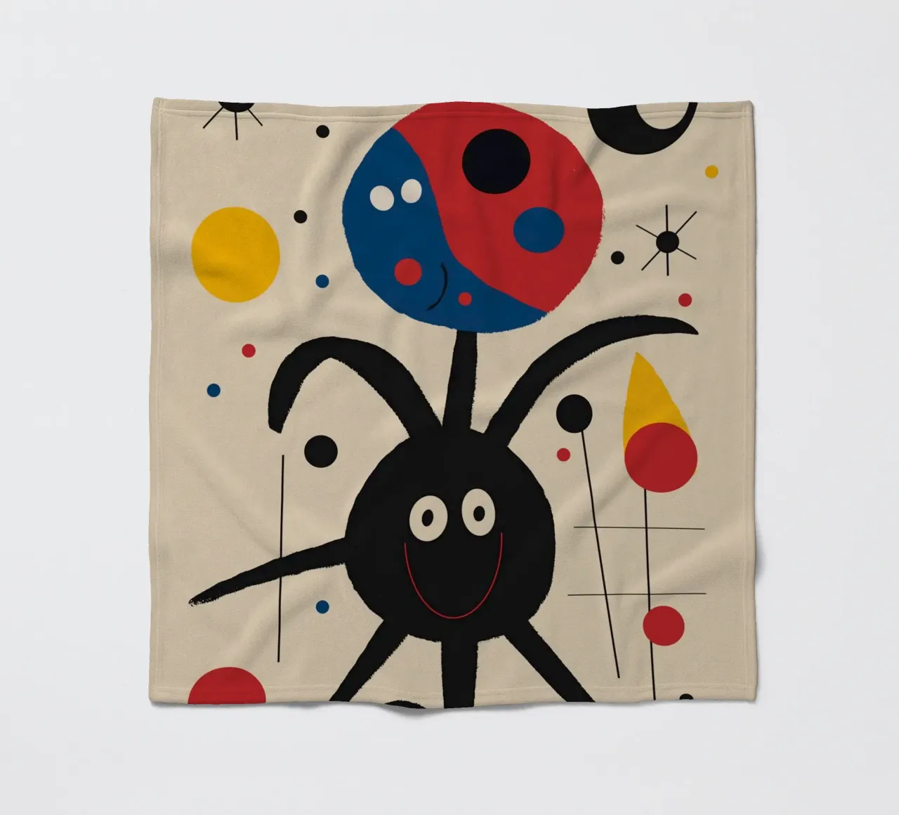 Jumpy molecule Fleecedecke von Little Dean