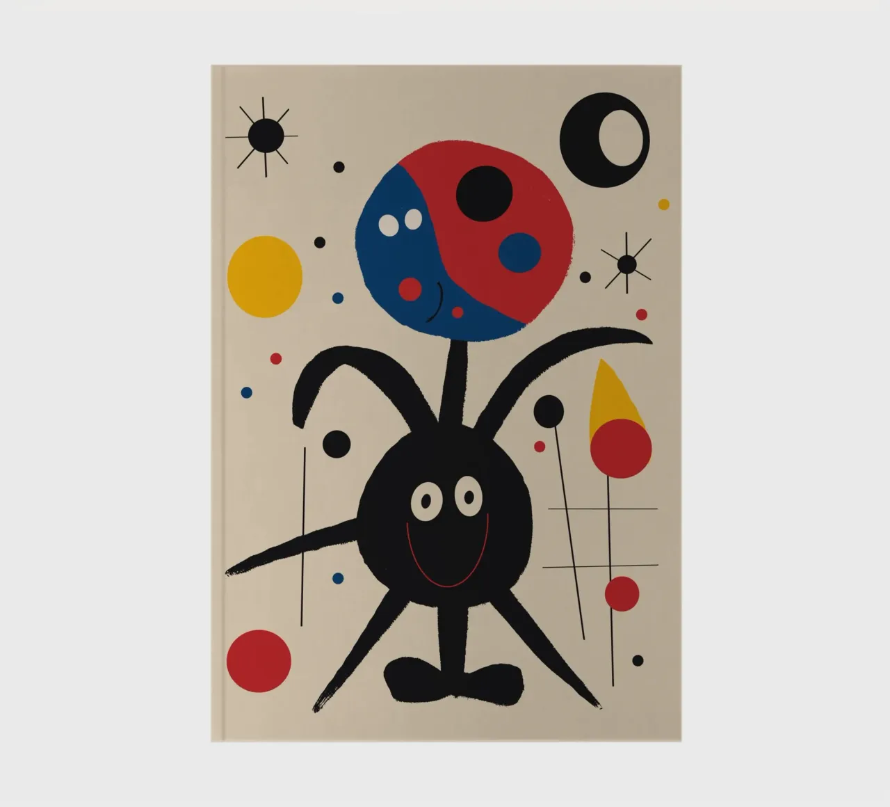 Jumpy molecule notebook by Little Dean