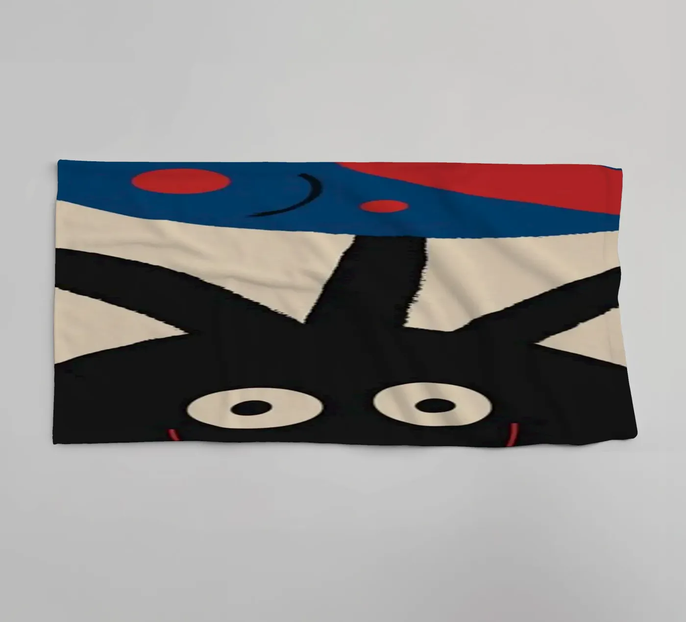 Jumpy molecule badhanddoek van Little Dean