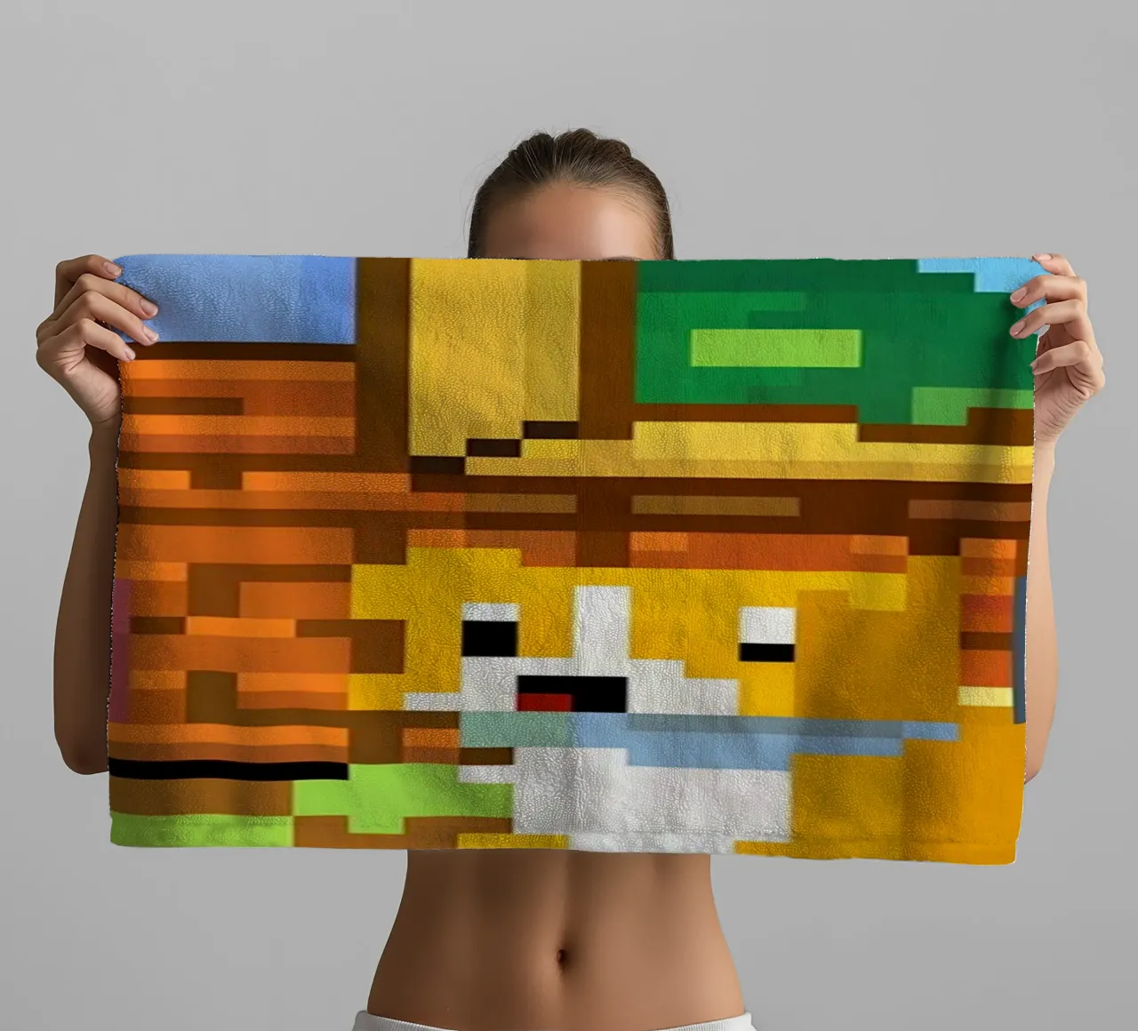 Three Cute Cats towel by DOG AND CAT