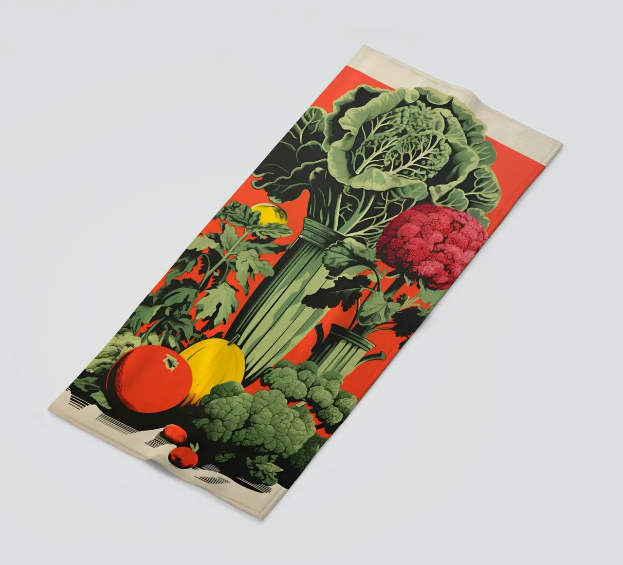 Verdure sane telo mare da Carinaprint