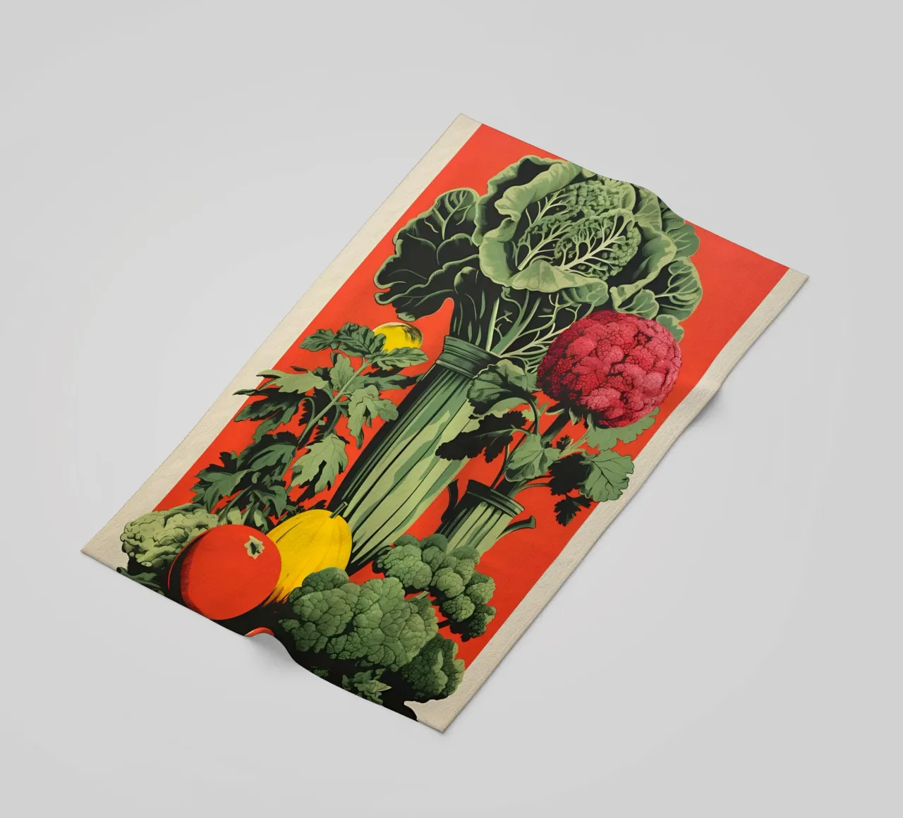 Verdure sane telo mare da Carinaprint