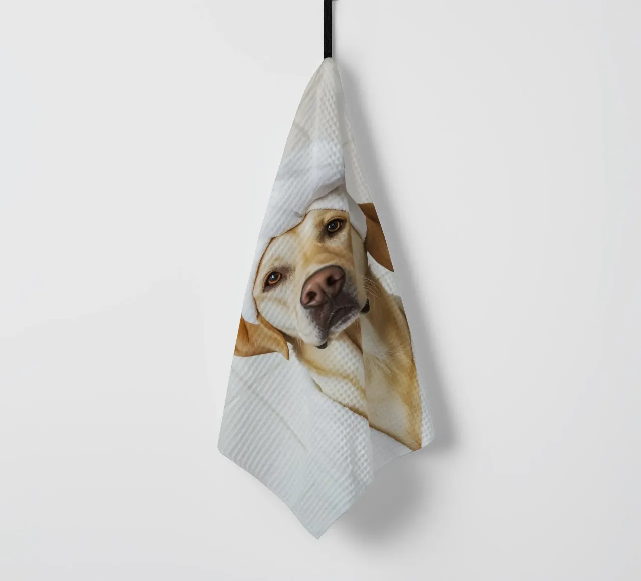Benessere del Golden Retriever canovaccio da cucina da Carinaprint