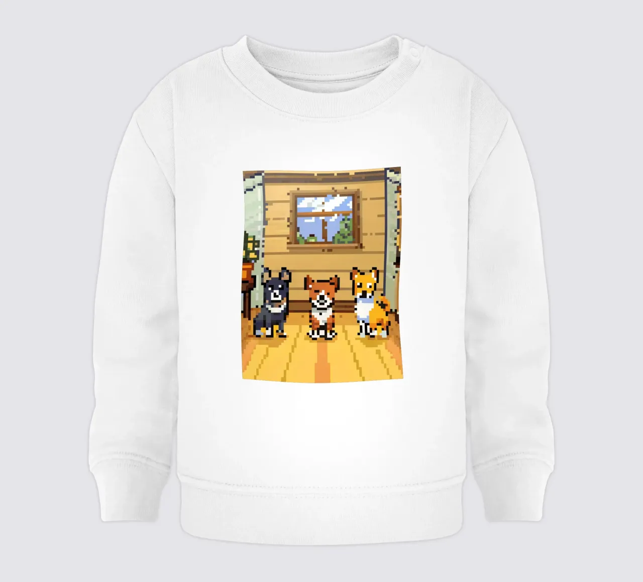 Tre cani carini felpa neonato da DOG AND CAT