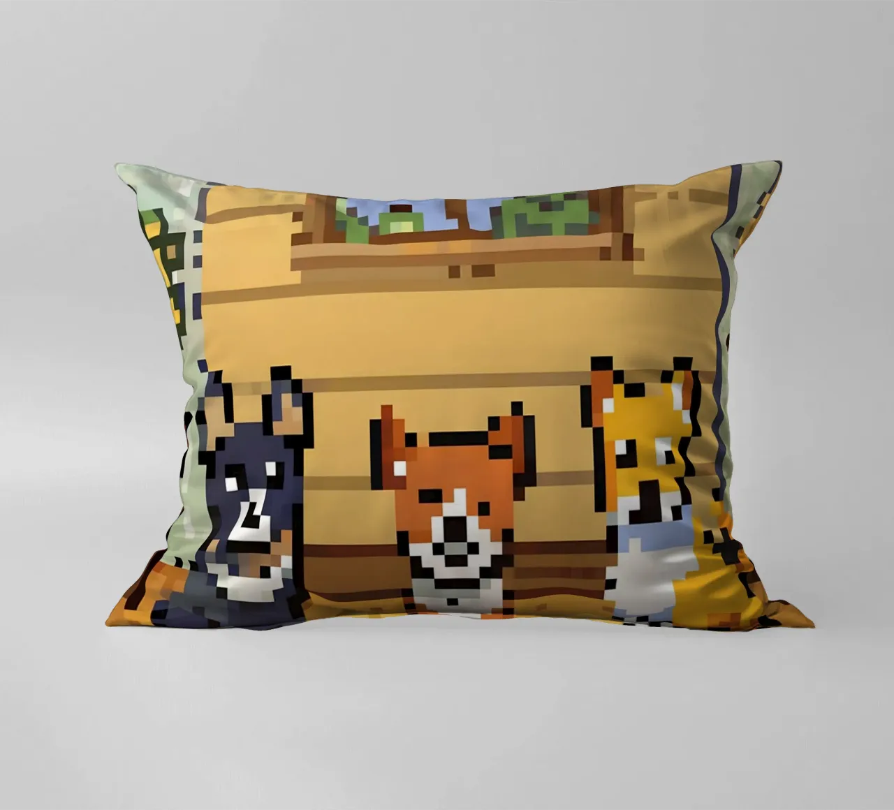 Tre cani carini cuscino da DOG AND CAT