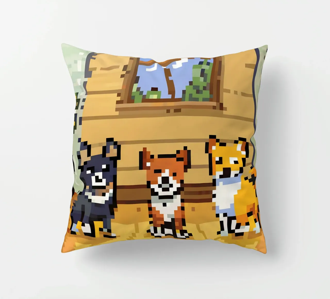 Tre cani carini cuscino da DOG AND CAT