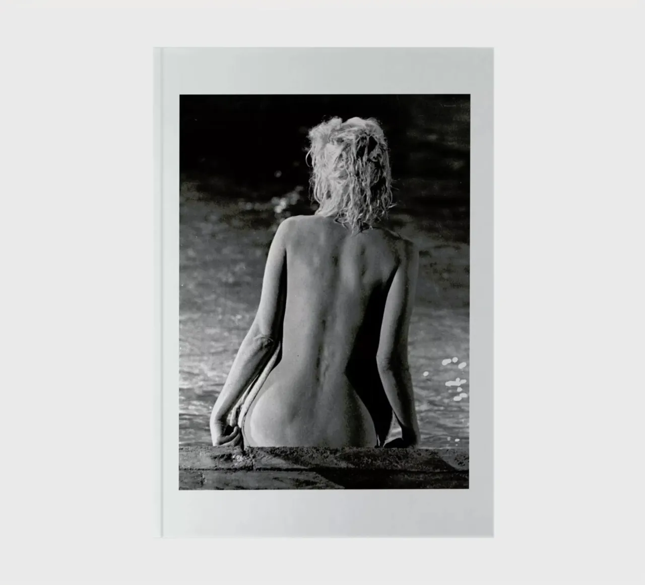 Marilyn Monroe, poolside notebook by Gallery Print and Art Limited