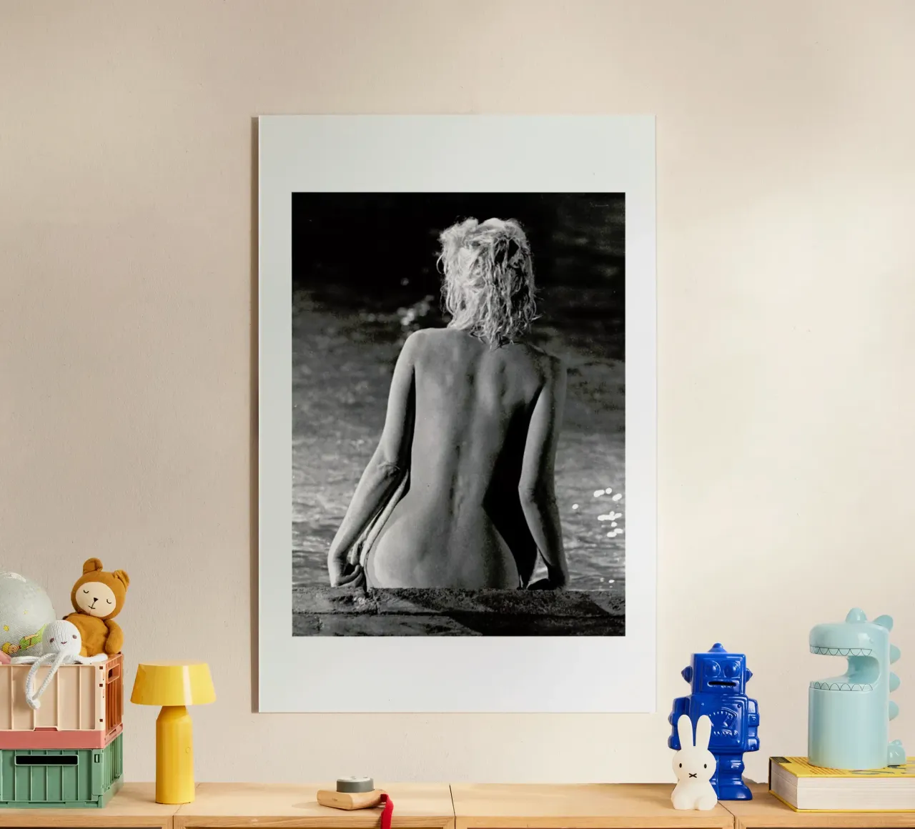 Marilyn Monroe, poolside plexiglass da Gallery Print and Art Limited