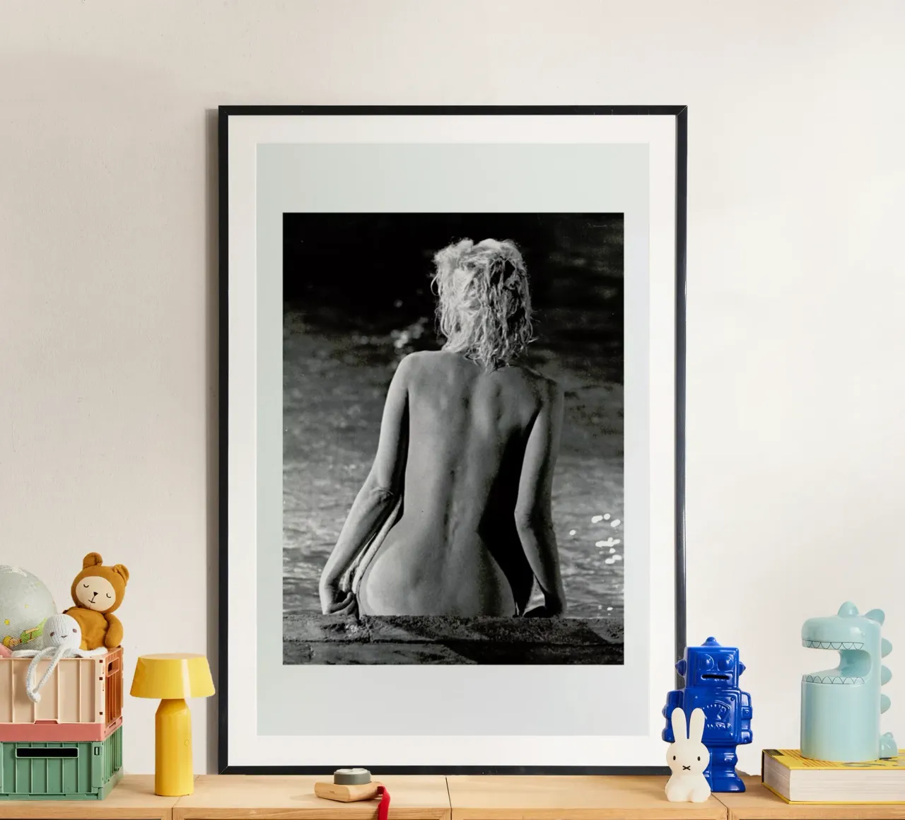 Marilyn Monroe, poolside carta hahnemühle da Gallery Print and Art Limited