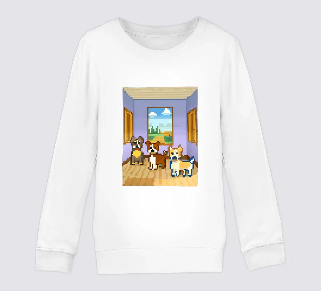 Tre cani carini felpa bambino da DOG AND CAT